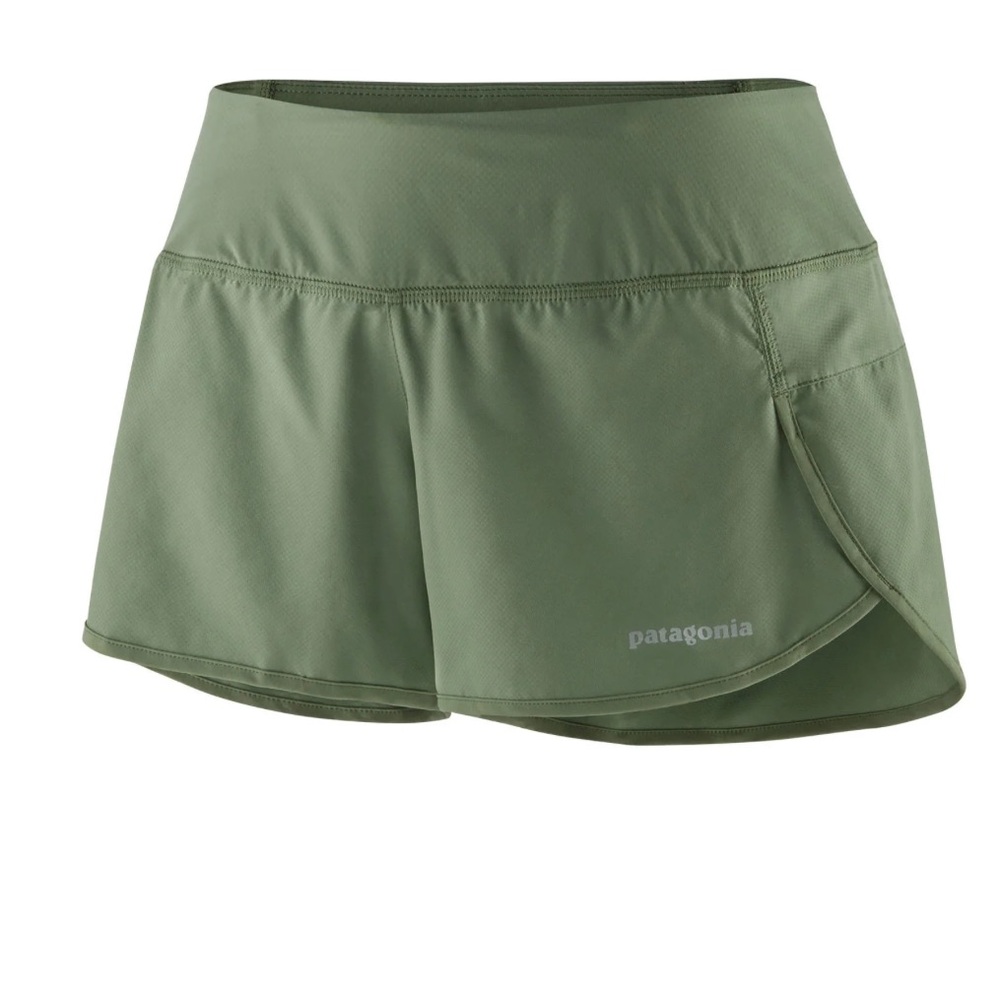 Patagonia Women's Athletic Shorts in Olive